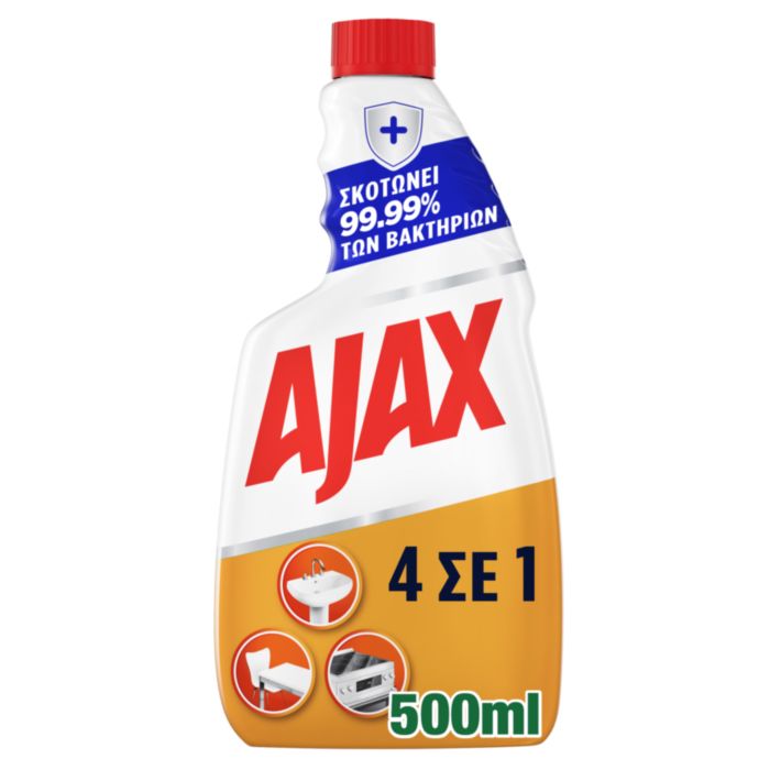 Ajax 4 ΣΕ 1 Καθαριστικό Spray Ανταλλακτικό 500ml