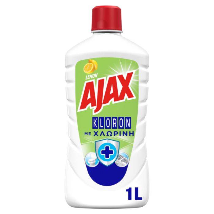 Ajax Kloron Λεμόνι Καθαριστικό Πατώματος 1000ml