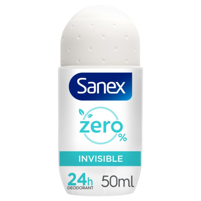 Sanex Zero% Invisible Αποσμητικό Roll-on 50ml
