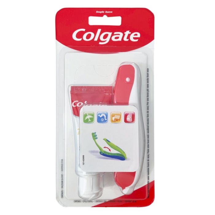 Colgate Travel Kit Οδοντόβουρτσα & Οδοντόκρεμα 20ml