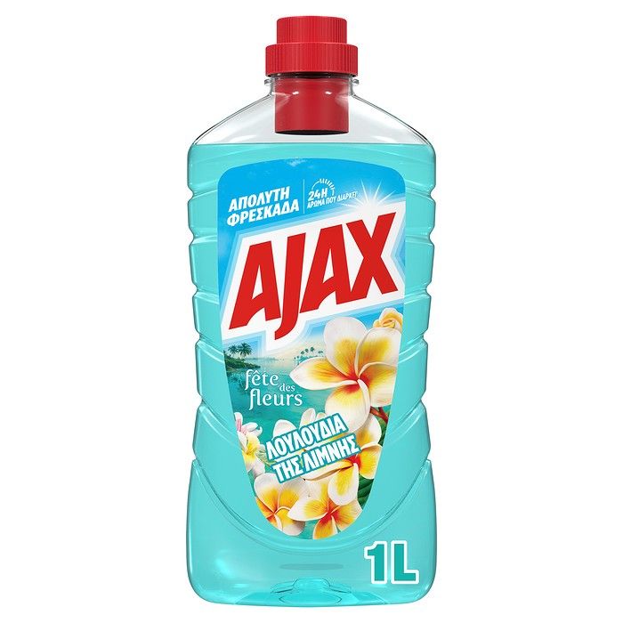 Ajax Γιορτή Λουλουδιών Λουλούδια της Λίμνης Καθαριστικό Πατώματος 1000ml