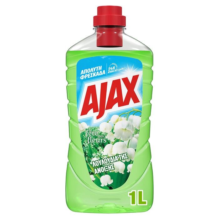 Ajax Γιορτή Λουλουδιών Λουλούδια της Άνοιξης Καθαριστικό Πατώματος 1000ml