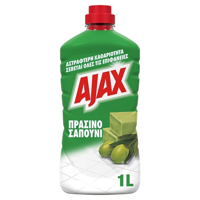 Ajax Πράσινο Σαπούνι Καθαριστικό Πατώματος 1000ml