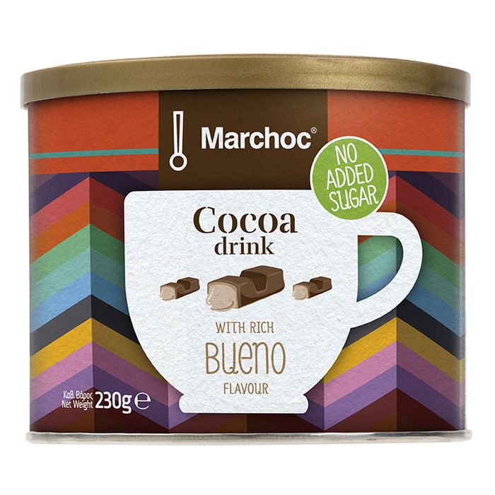 MARCHOC ΡΟΦΗΜΑ ΚΑΚΑΟ BUENO ΧΩΡΙΣ ΖΑΧΑΡΗ 230g