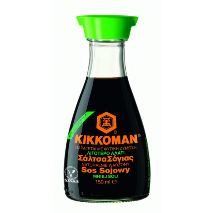 KIKKOMAN SOY SAUCE ΛΙΓΟΤΕΡΟ ΑΛΑΤΙ 150ml