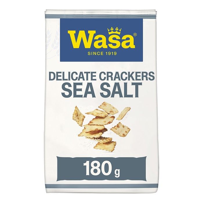 WASA DELICATE CRACKERS ΜΕ ΑΛΑΤΙ 180GR