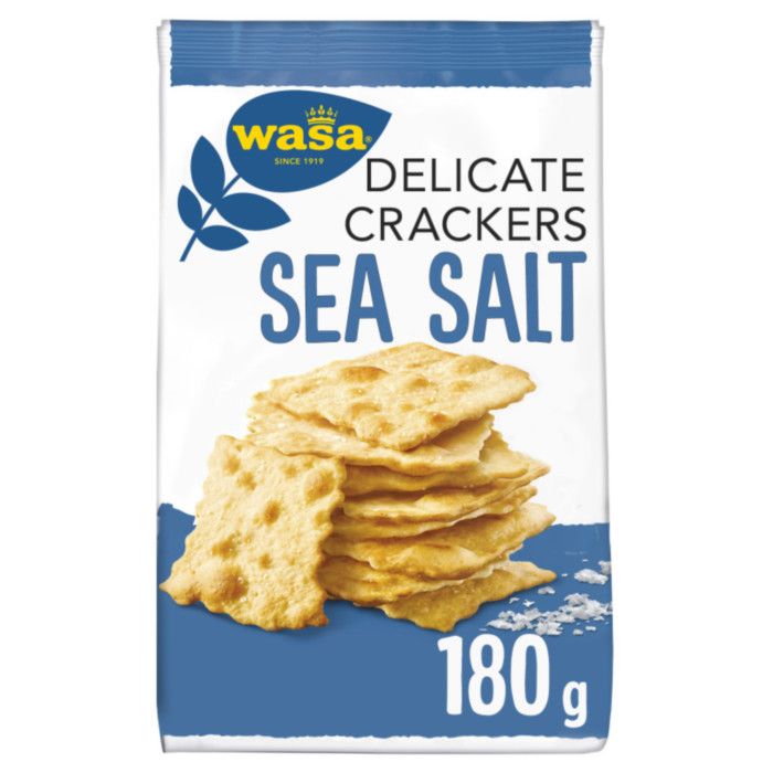 WASA DELICATE CRACKERS ΜΕ ΑΛΑΤΙ 180GR