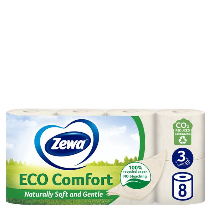Zewa  Χαρτί Υγείας Eco Comfort 3φυλλο