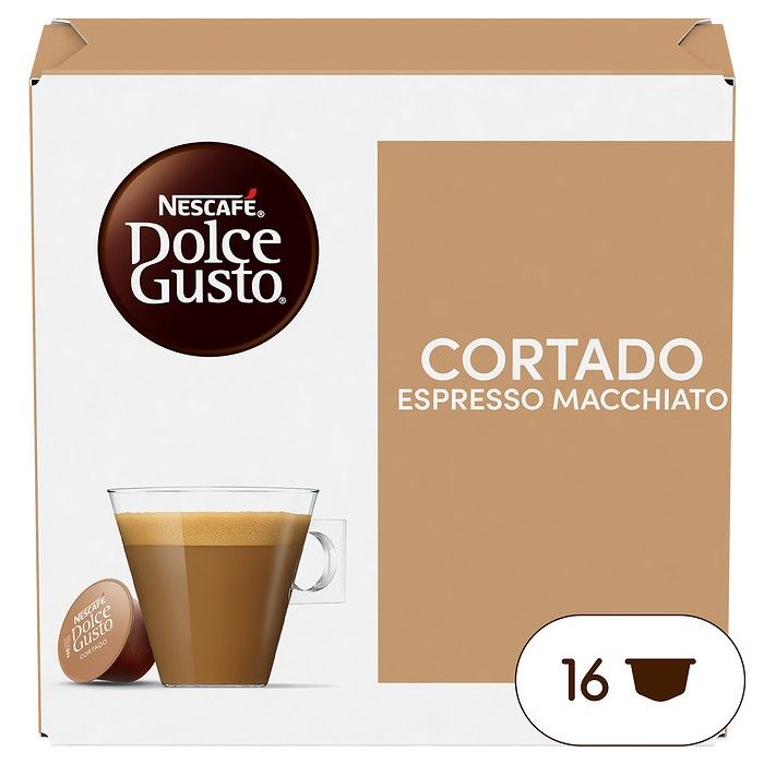 NESCAFÉ® DOLCE GUSTO® CORTADO ESPRESSO MACCHIATO 16 κάψουλες 100,8g
