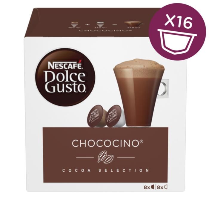 NESCAFÉ® DOLCE GUSTO® CHOCOCINO 16 κάψουλες 8 ροφήματα 256g