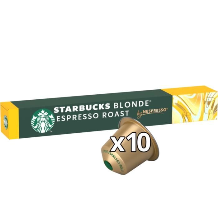 Starbucks® Blonde® Espresso Roast by NESPRESSO® 10  κάψουλες καφέ