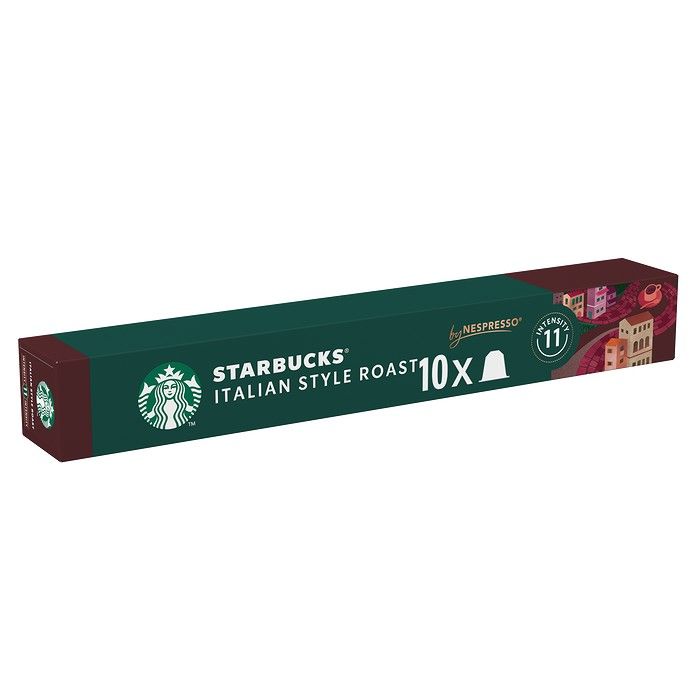 Starbucks® Italian Style Roast by NESPRESSO® 10 κάψουλες καφέ