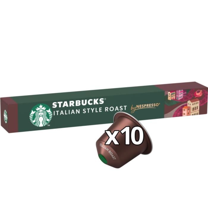 Starbucks® Italian Style Roast by NESPRESSO® 10 κάψουλες καφέ