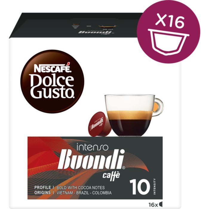 NESCAFÉ® DOLCE GUSTO® BUONDI INTENSO 16 κάψουλες 112g