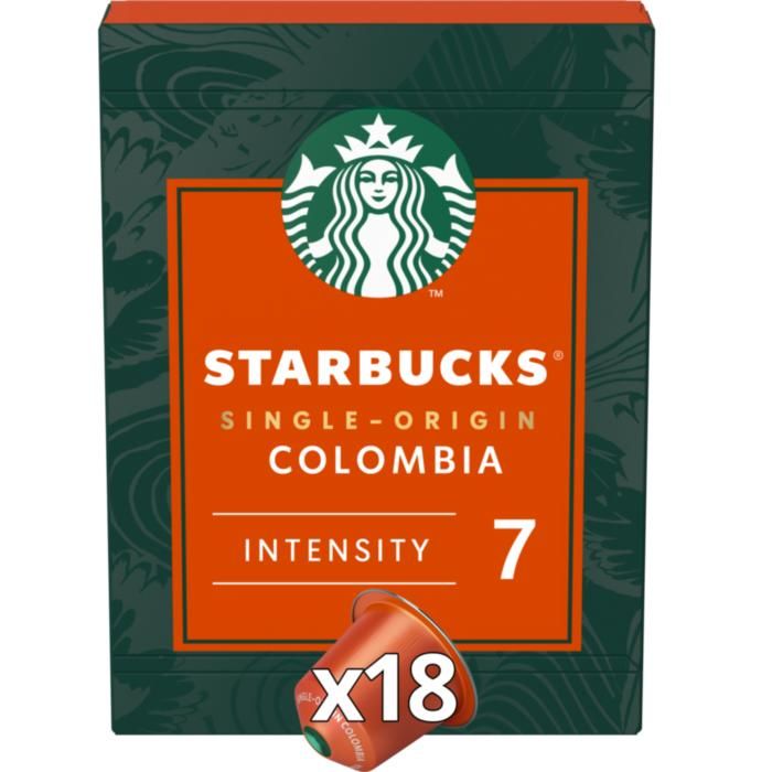 Starbucks® Single-Origin Colombia by NESPRESSO® 18 κάψουλες καφέ 101g