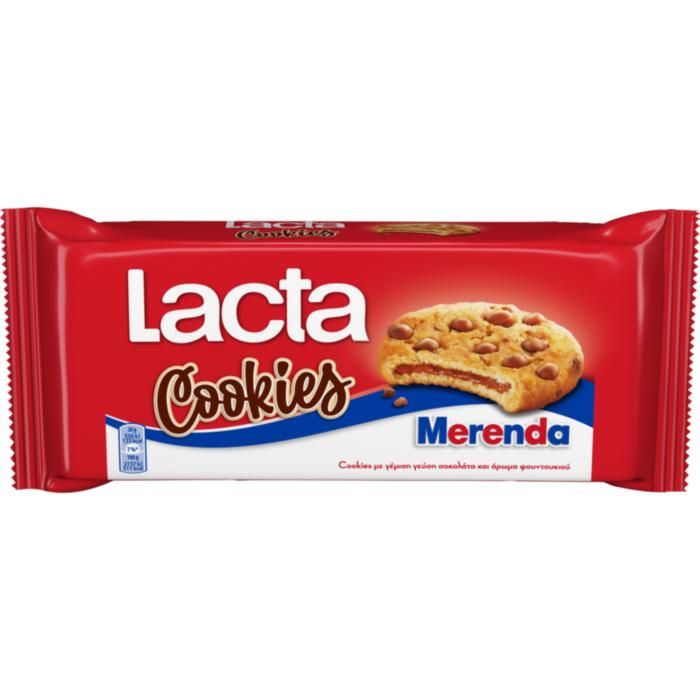 Lacta Μπισκότα Choco Cookies Merenda 156G