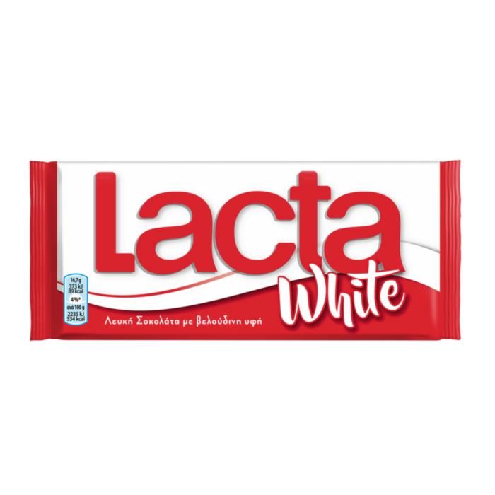 Lacta White Σοκολάτα Λευκή (100G)