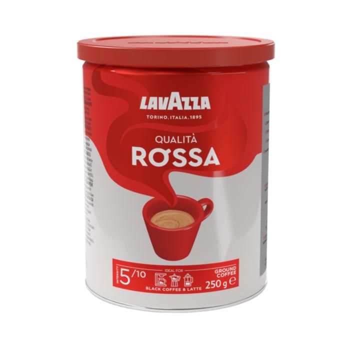 LAVAZZA Qualità Rossa Αλεσμένος Καφές Espresso Κουτί 250g