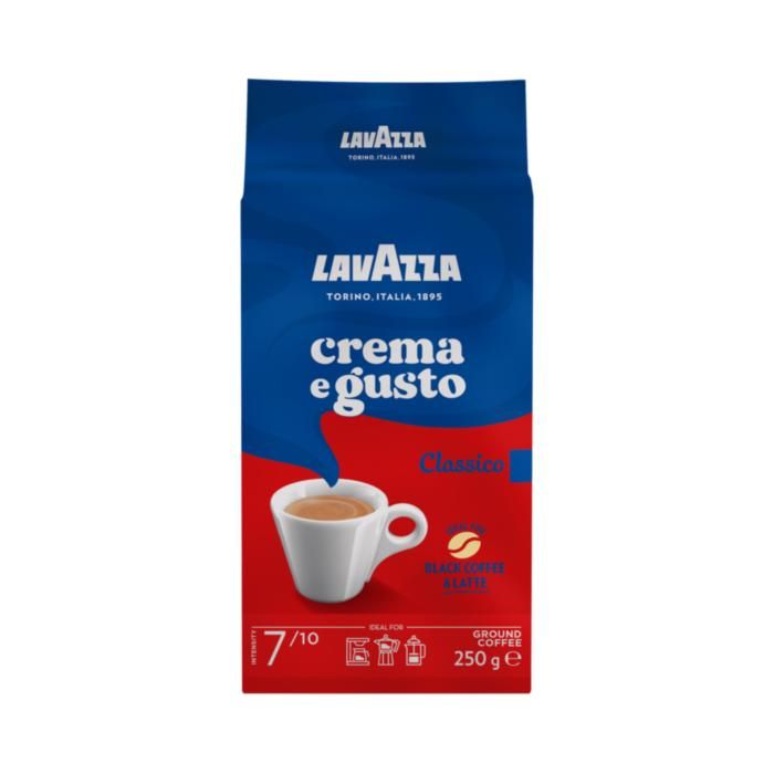 LAVAZZA Crema e Gusto Αλεσμένος Καφές Espresso 250g
