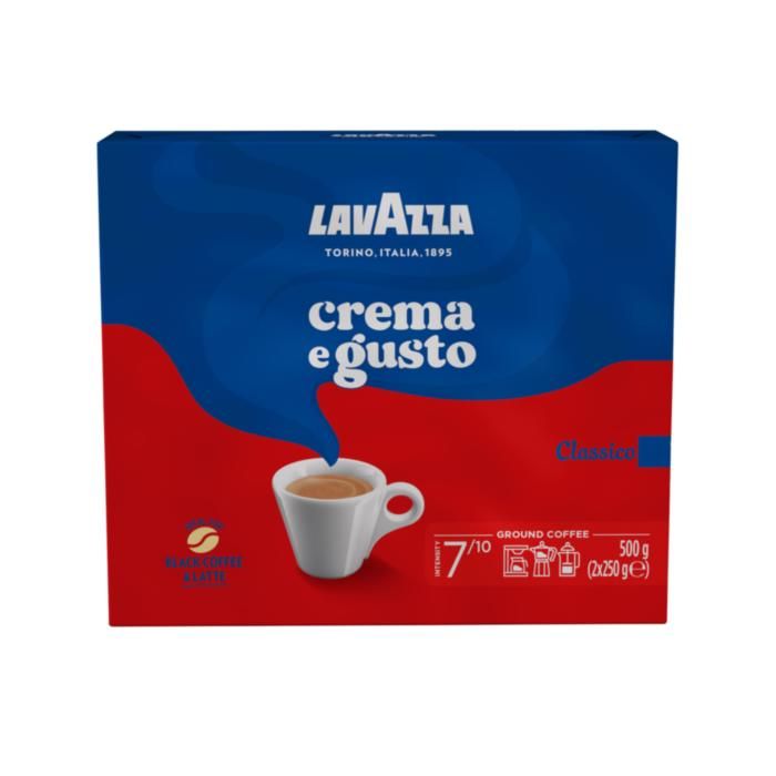LAVAZZA Crema e Gusto Αλεσμένος Καφές Espresso 2x250g