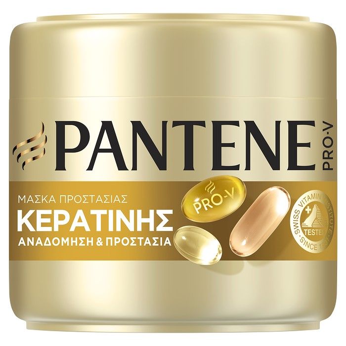 Μάσκα μαλλιών Pantene Pro-V Repair & Protect Keratin Protect 300ml για φθαρμένα μαλλιά