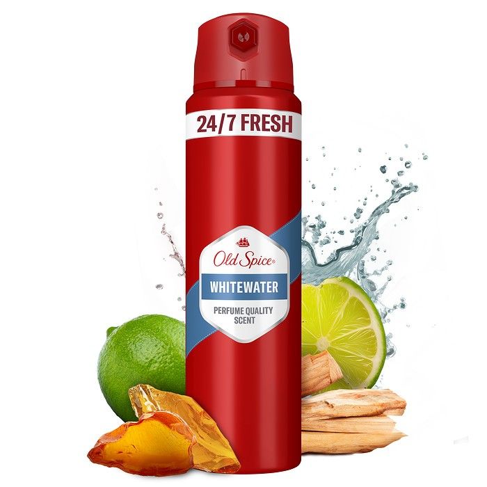 Old Spice Whitewater Αποσμητικό Σπρέι Σώματος Για Άνδρες 150ml