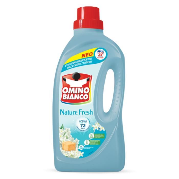 OMINO BIANCO ΥΓΡΟ ΑΠΟΡΡΥΠΑΝΤΙΚΟ NATURE FRESH (37 ΠΛΥΣΕΙΣ)