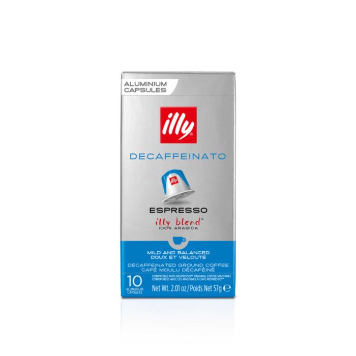 Illy Espresso Decaf Κάψουλες Καφέ συμβατές με μηχανές Nespresso* 57gr