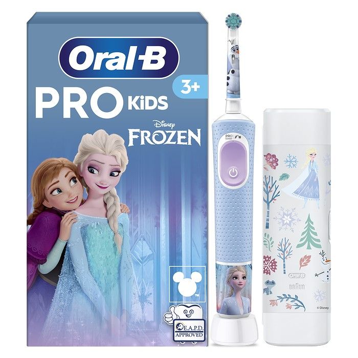 Oral-B Pro Ηλεκτρική Οδοντόβουρτσα Frozen, Για Παιδιά 3+ Ετών