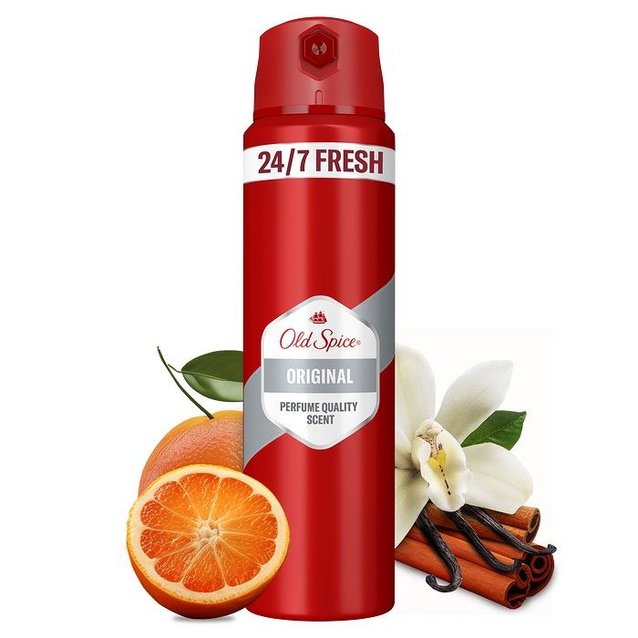 Old Spice Original Αποσμητικό Σπρέι Σώματος Για Άνδρες 150ml
