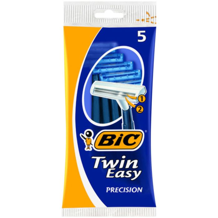 BIC  TWIN EASY PRECISION  Ξυραφάκια 5 τεμάχια