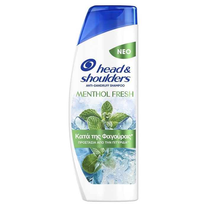 Head & Shoulders Σαμπουάν Menthol Fresh Κατά της Πιτυρίδας για Τριχωτό της Κεφαλής με Φαγούρα 330ml