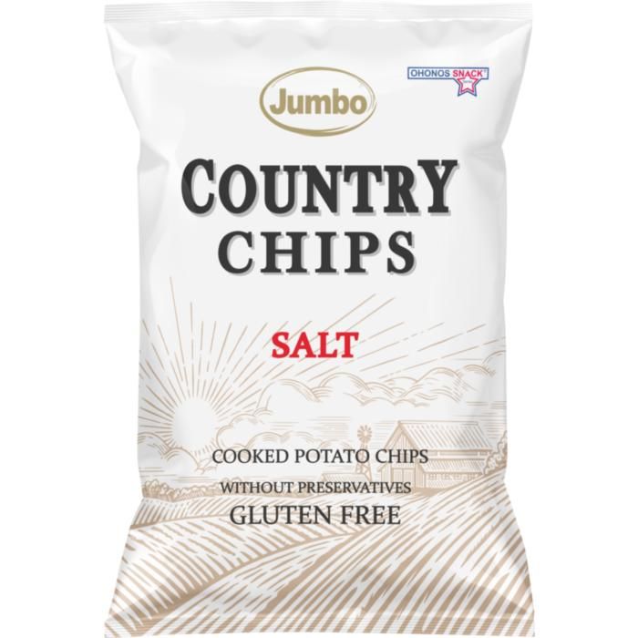 JUMBO ΧΩΡΙΣ ΓΛΟΥΤΕΝΗ COUNTRY CHIPS ΑΛΑΤΙ 150ΓΡ