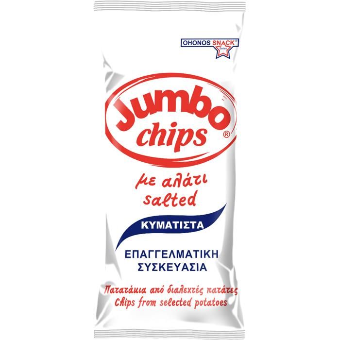 JUMBO CHIPS ΑΛΑΤΙ ΚΥΜΑΤΙΣΤΟ 280ΓΡ.