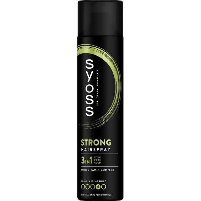 Syoss Strong Hairspray 400ml, Δυνατό Κράτημα 4