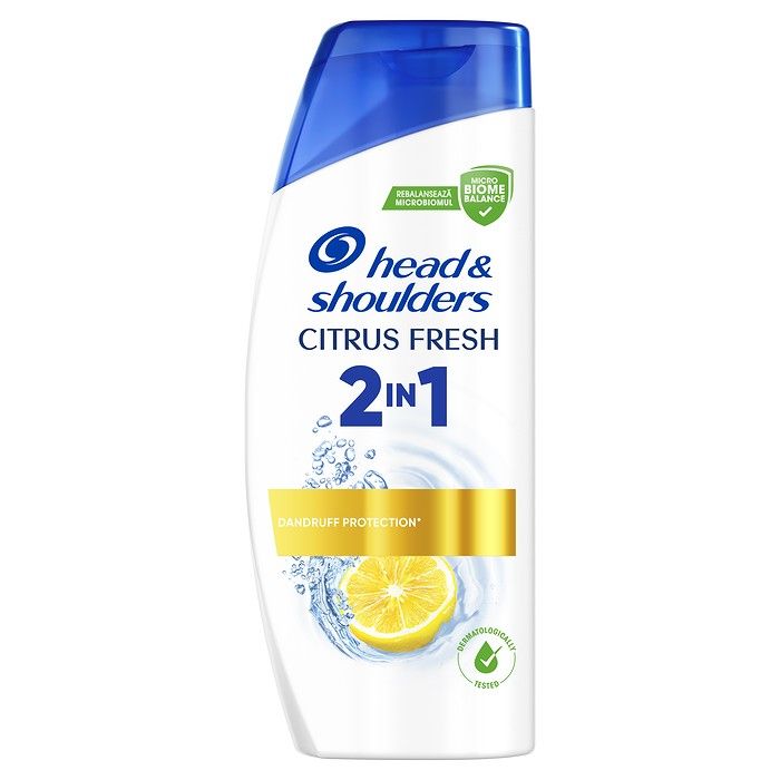 Head & Shoulders Citrus Fresh 2in1 Αντιπιτυριδικό Σαμπουάν και Conditioneur 330ml.