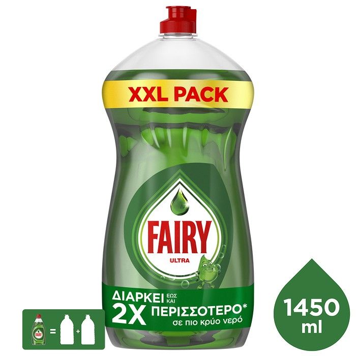 Fairy Ultra Original Υγρό Πιάτων - 1450ML