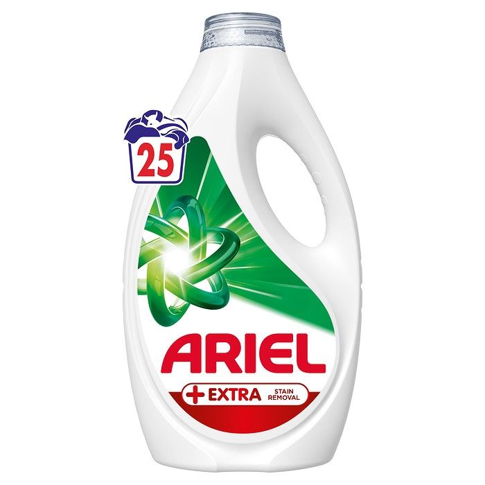 Ariel Υγρό Απορρυπαντικό Extra Stain Removal - 25 Πλύσεις