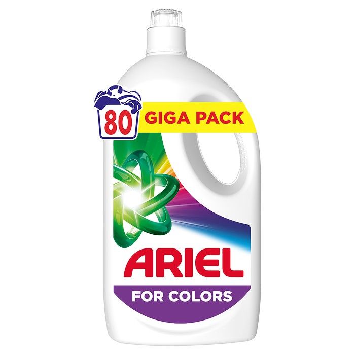 Ariel Υγρό Απορρυπαντικό Color - 80 Μεζούρες