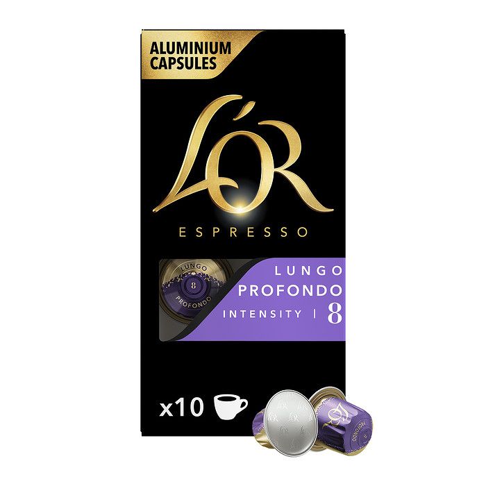 L'Or Espresso Lungo Profondo Κάψουλες Καφέ Espresso συμβατές με μηχανές Nespresso* 10τεμ