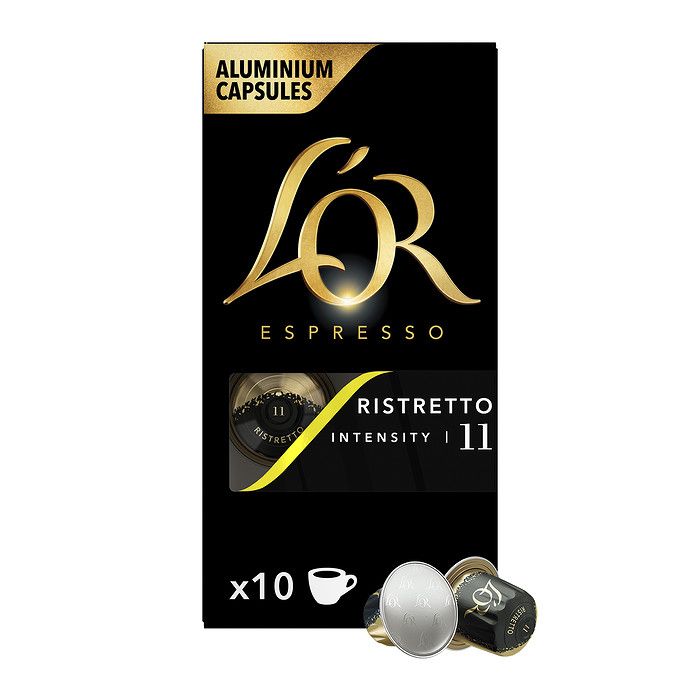 L'Or Espresso Ristretto Κάψουλες Καφέ Espresso συμβατές με μηχανές Nespresso* 10τεμ