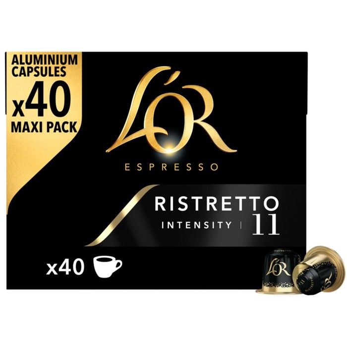 L'Or Espresso Ristretto Κάψουλες Καφέ Espresso συμβατές με μηχανές Nespresso* 40τεμ