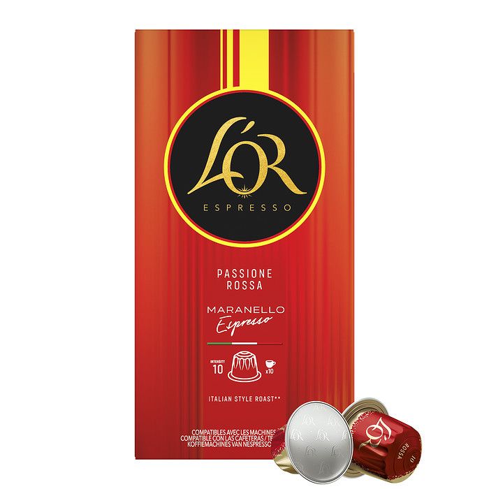 L'Or Espresso Maranello Κάψουλες Καφέ Espresso συμβατές με μηχανές Nespresso* 10τεμ