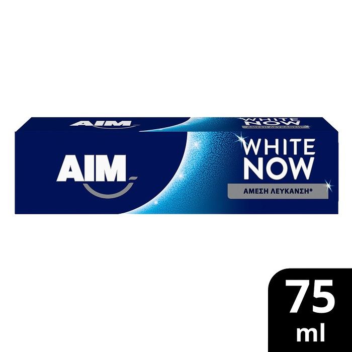 AIM Οδοντόκρεμα White Now 75ml