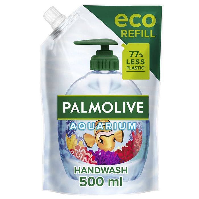 Palmolive Aquarium Υγρό Κρεμοσάπουνο Ανταλλακτικό Σακουλάκι 500ml