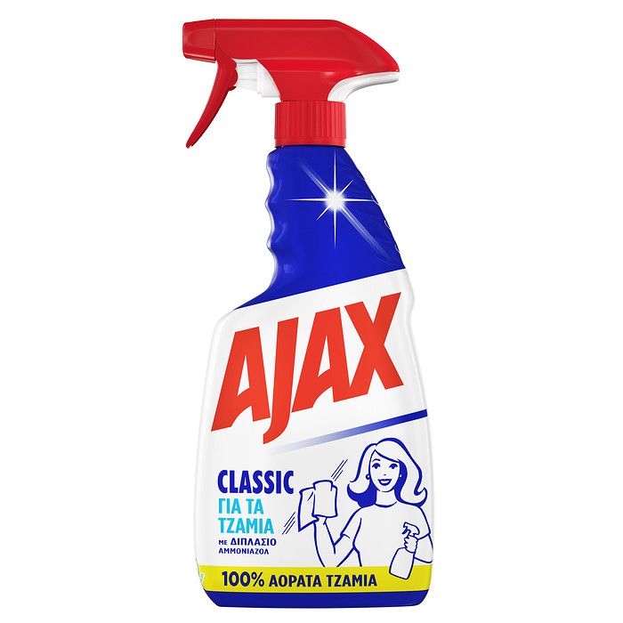 Ajax Classic Καθαριστικό Τζαμιών Αντλία 500ml