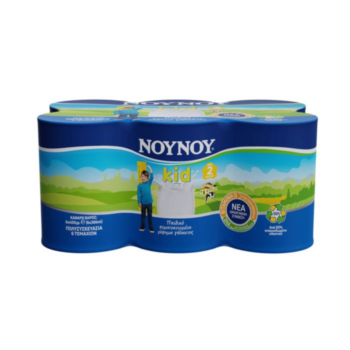 NOYNOY Kid Παιδικό Συμπυκνωμένο Ρόφημα Γάλακτος 6Χ400γρ.