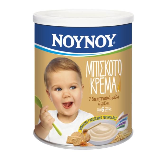 ΝΟΥΝΟΥ Μπισκοτόκρεμα (από 6 μηνών) 300gr