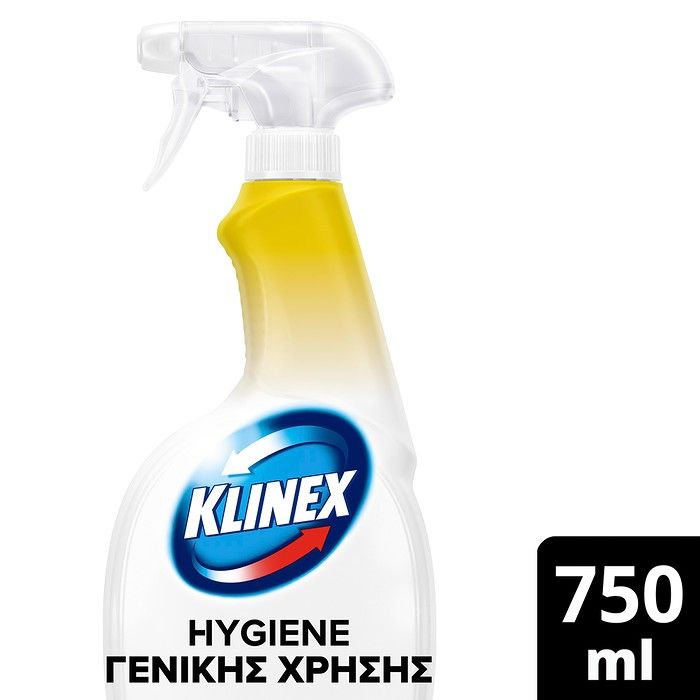 KLINEX Hygiene Spray Γενικής Χρήσης Λεμόνι  750ml