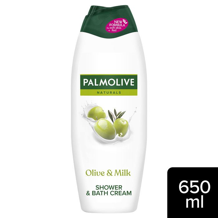 Palmolive Naturals Γάλα & Ελιά Αφρόλουτρο 650ml